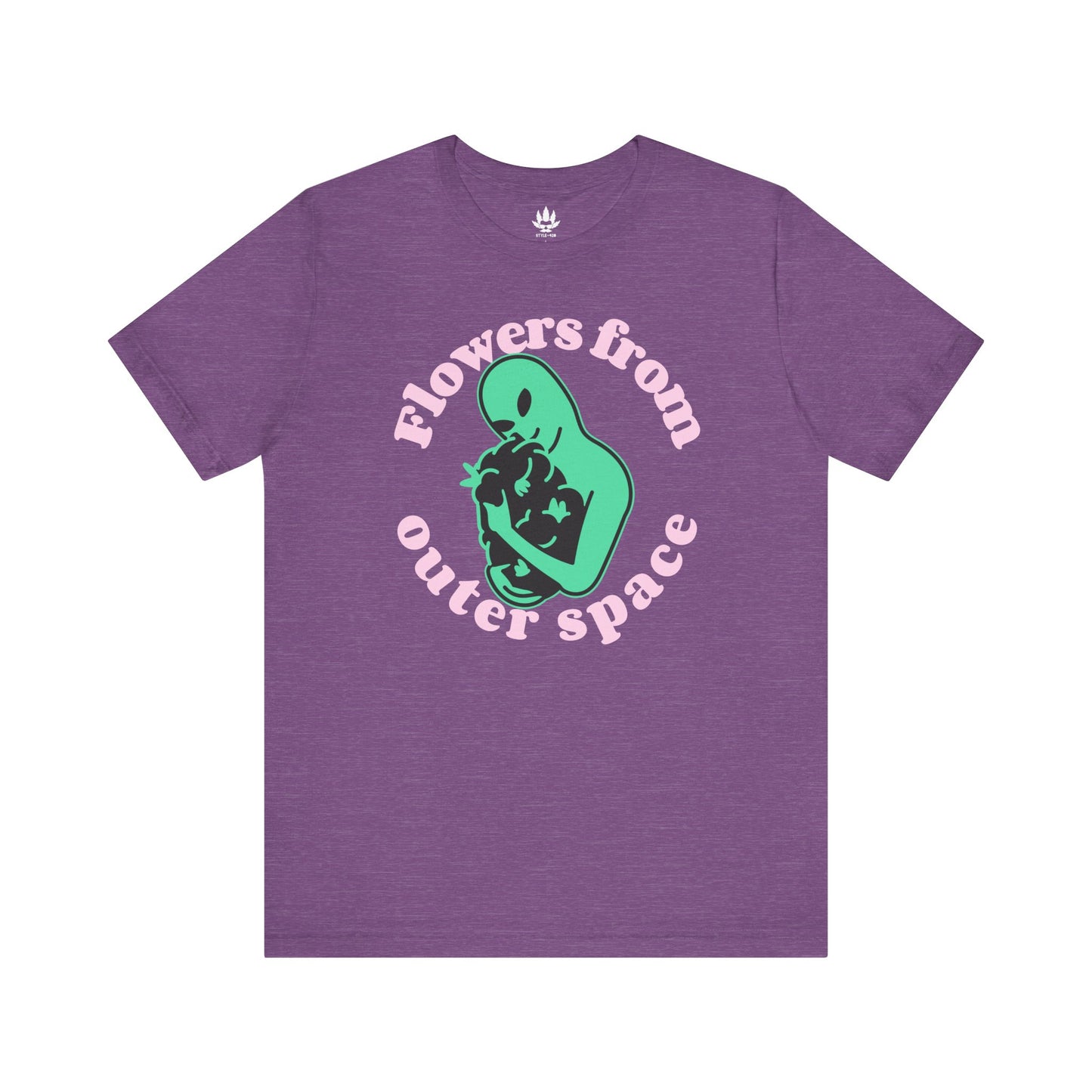 Space Flowers Unisex Tee