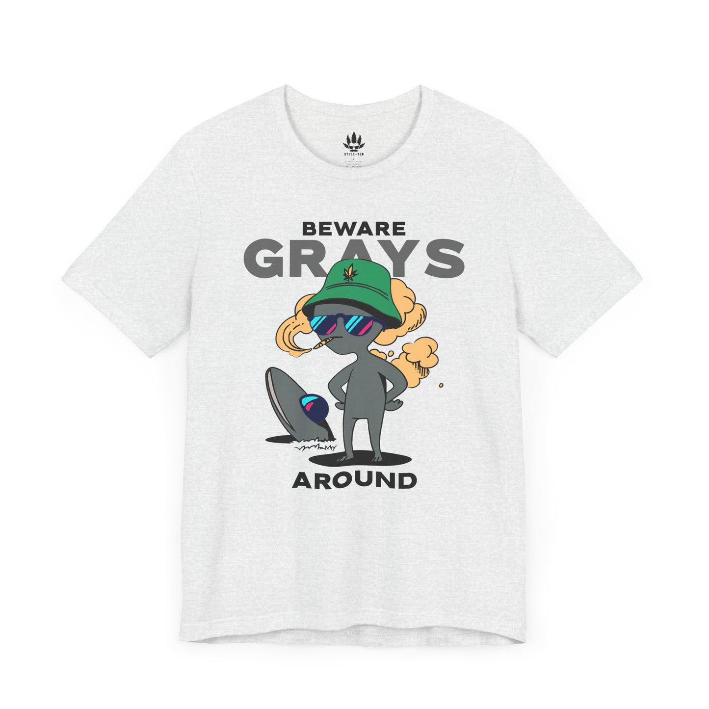 Beware Grays Around Tee