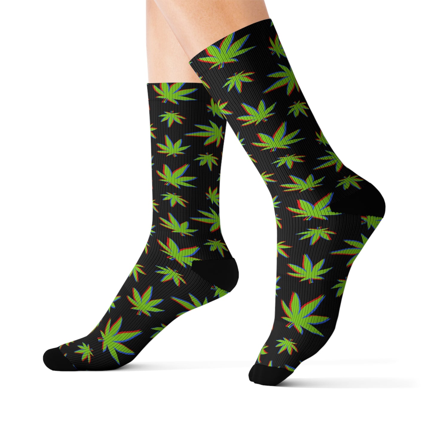 Colorful Cannabis Socks