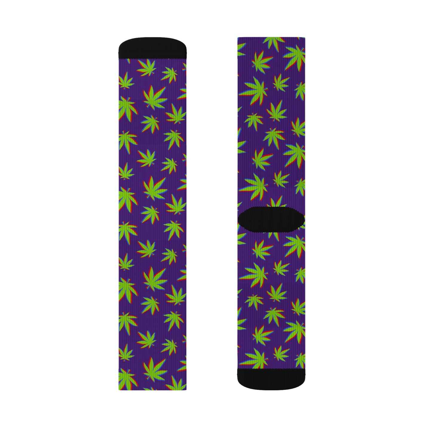 Colorful Cannabis Socks