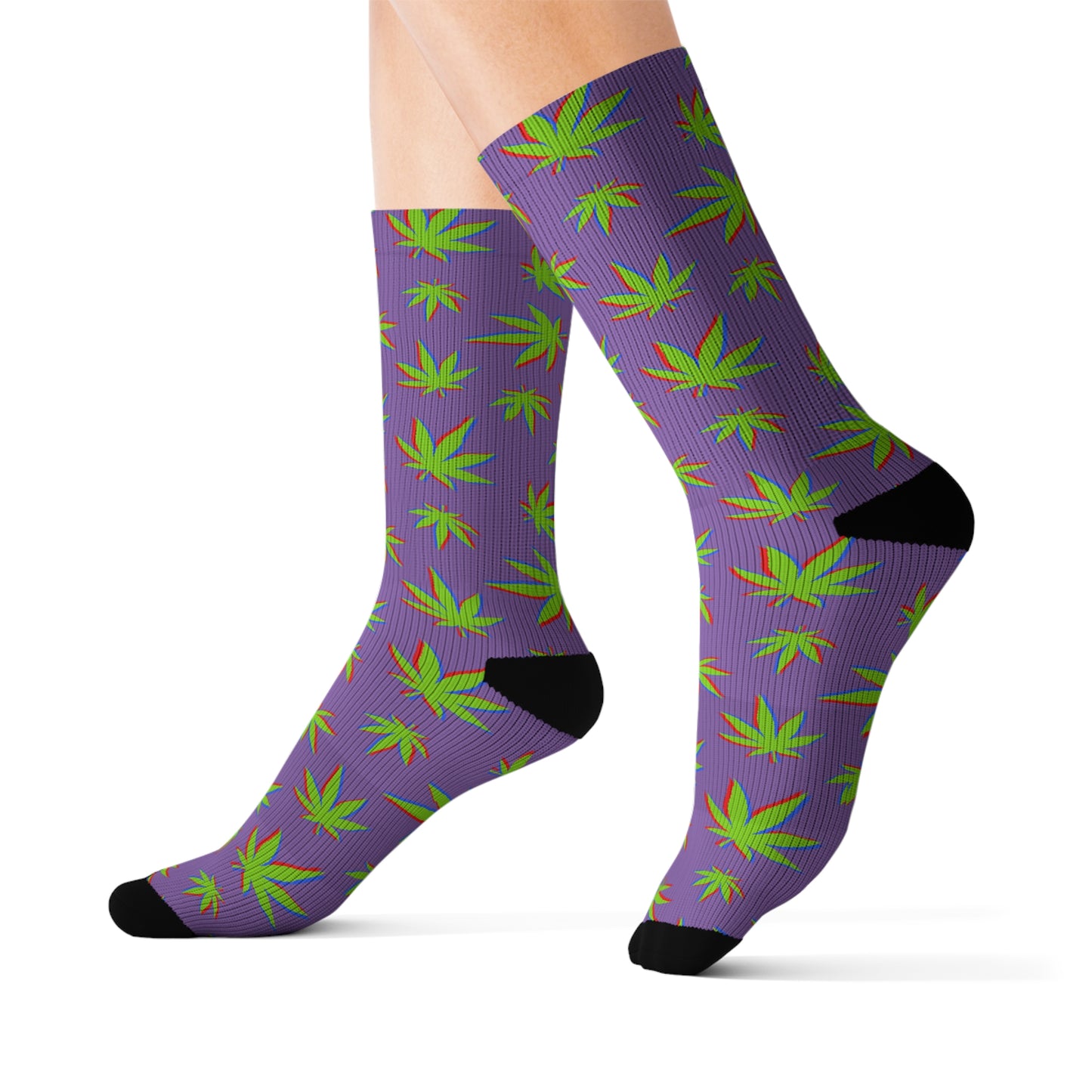 Colorful Cannabis Socks
