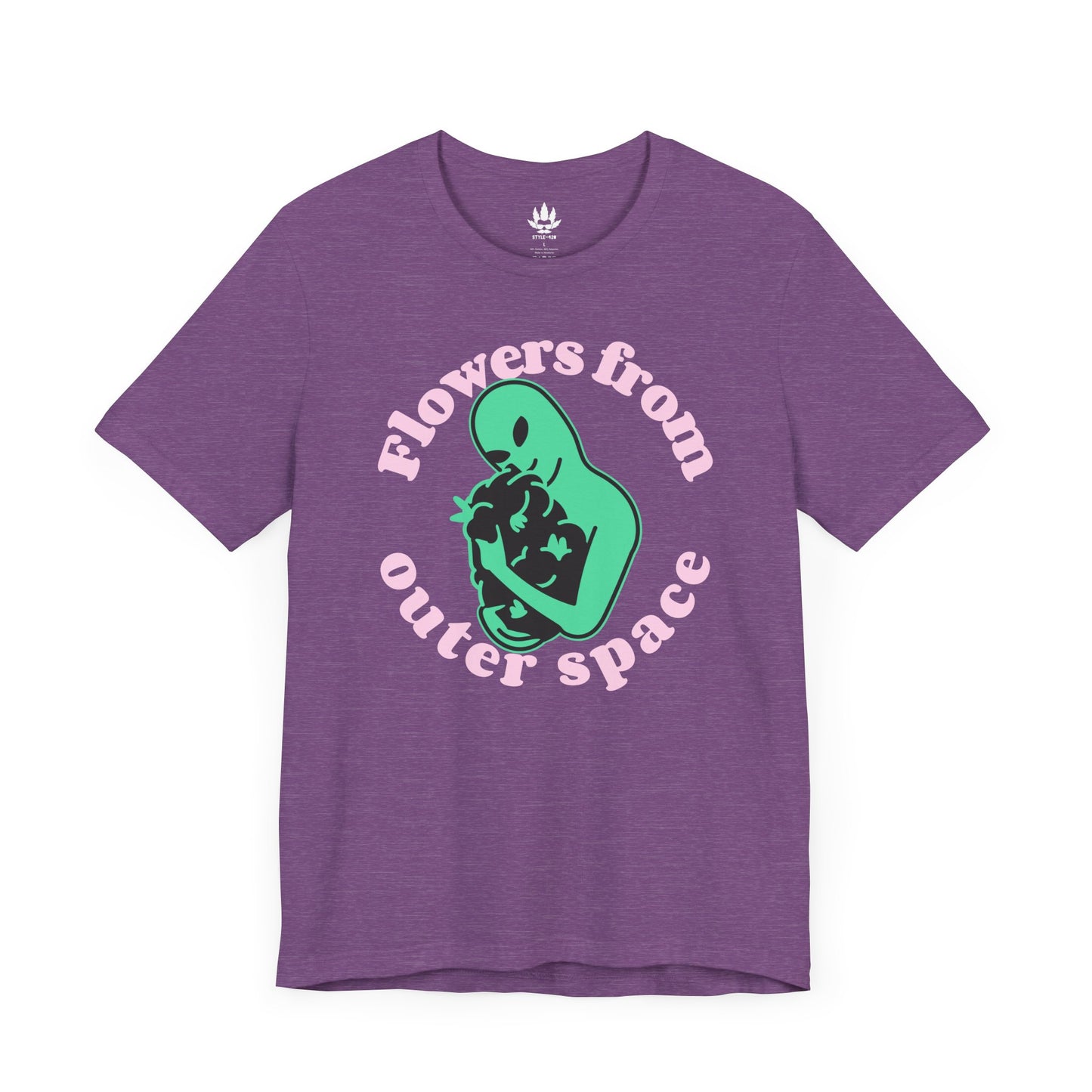 Space Flowers Unisex Tee