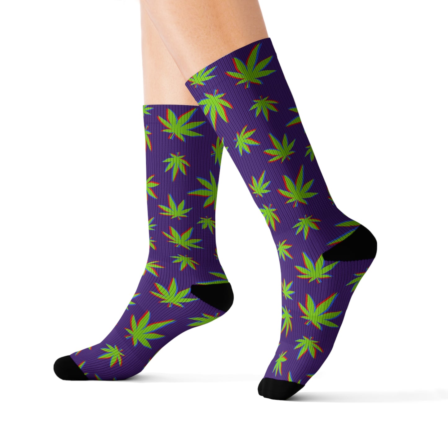 Colorful Cannabis Socks