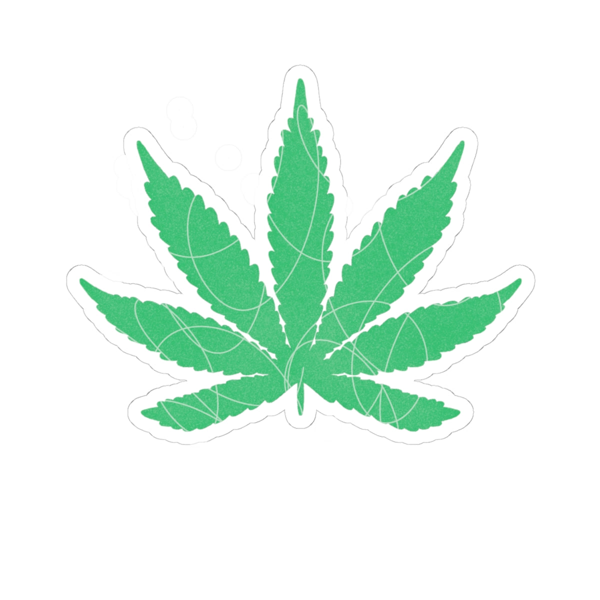 Marijuana Leaf Stickers