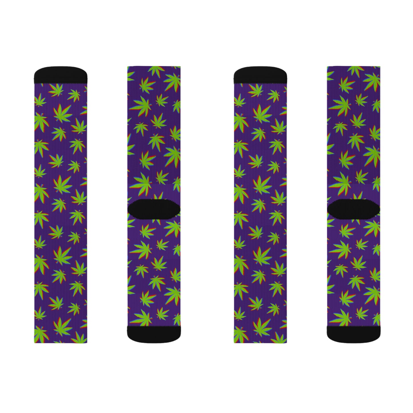 Colorful Cannabis Socks