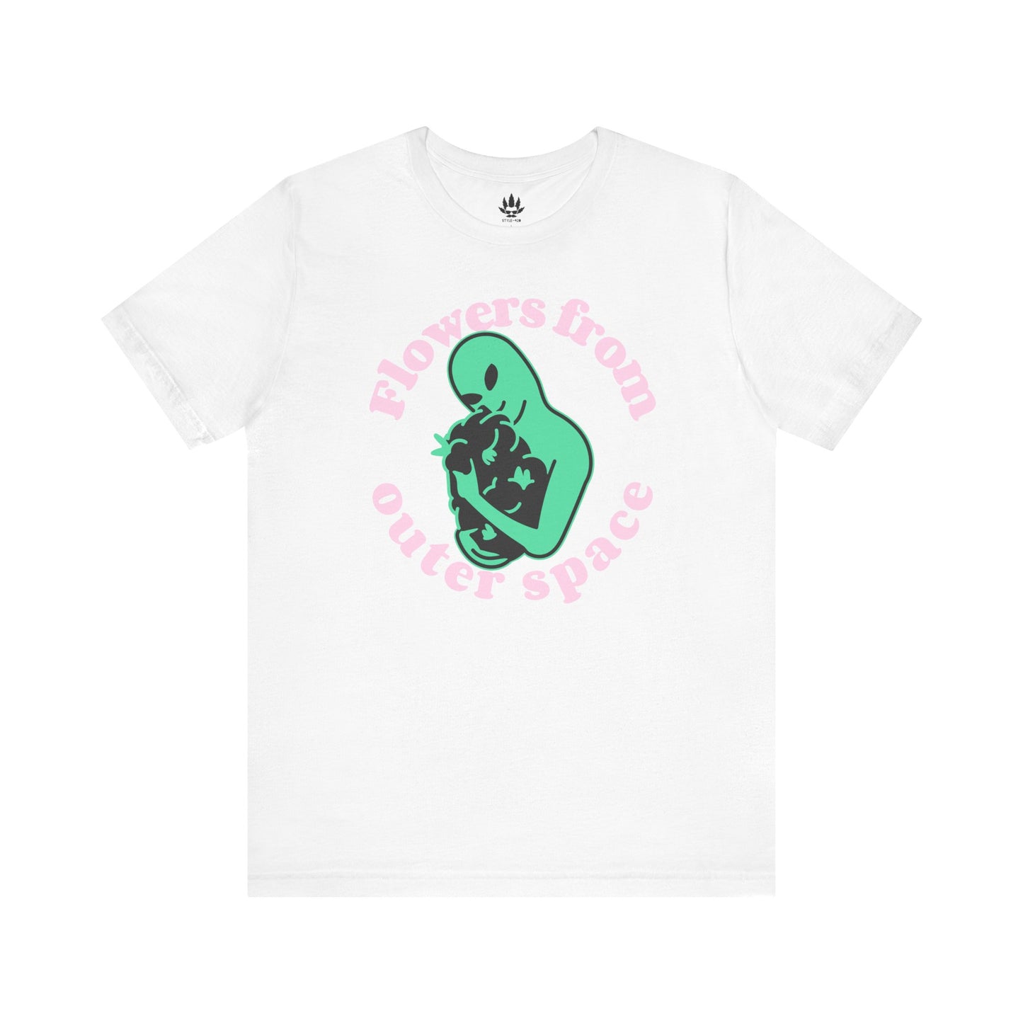Space Flowers Unisex Tee