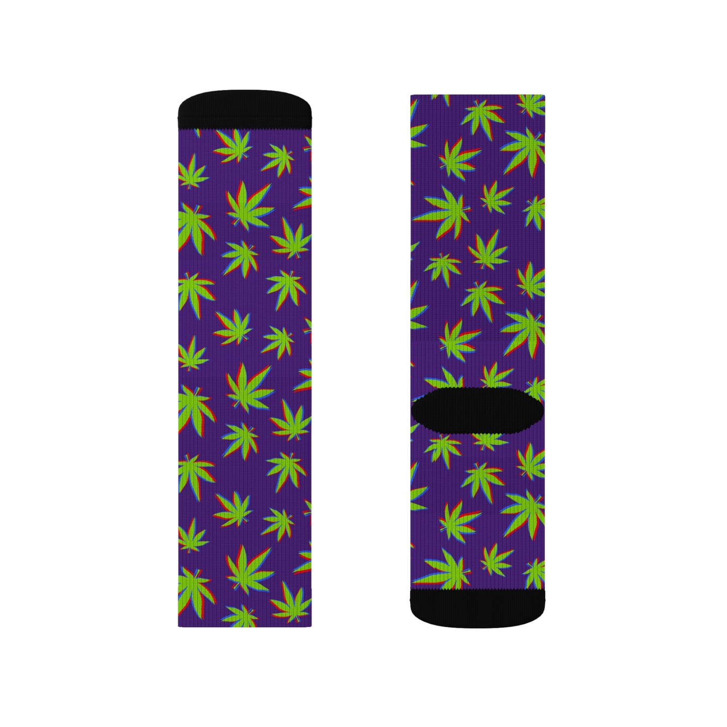 Colorful Cannabis Socks