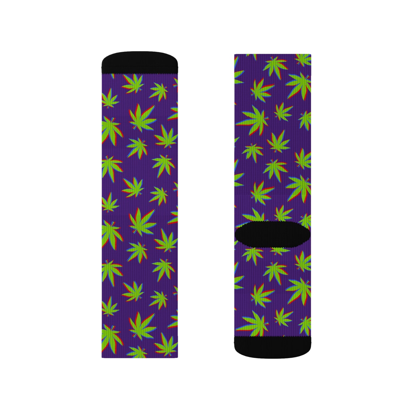 Colorful Cannabis Socks