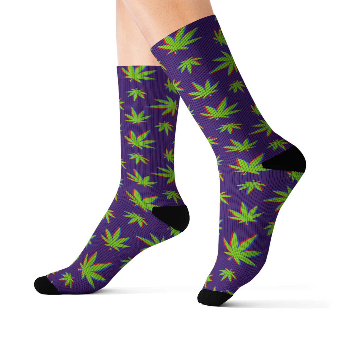 Colorful Cannabis Socks