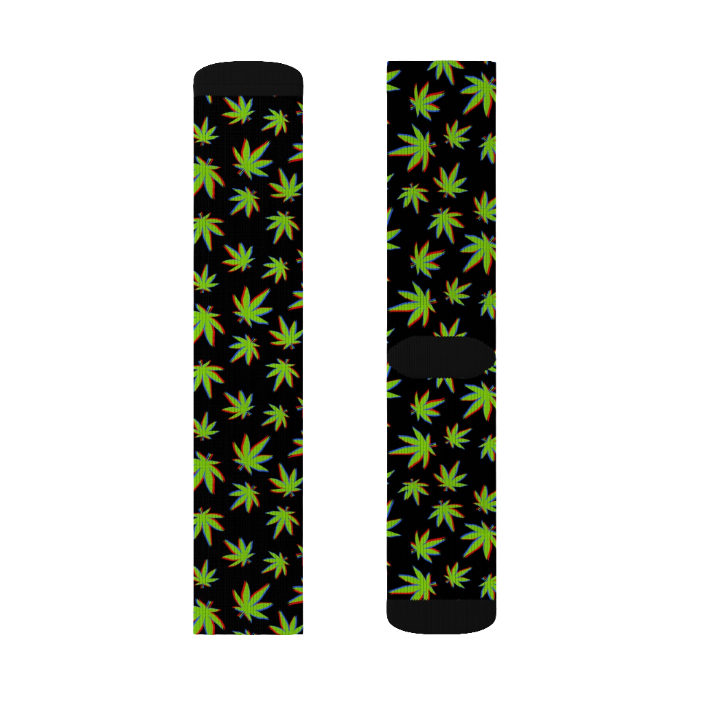 Colorful Cannabis Socks
