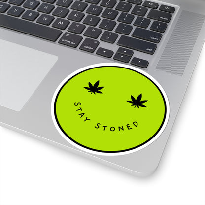 Stay Stoned Smile Sticker