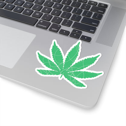 Marijuana Leaf Stickers