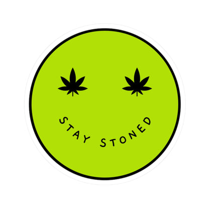 Stay Stoned Smile Sticker