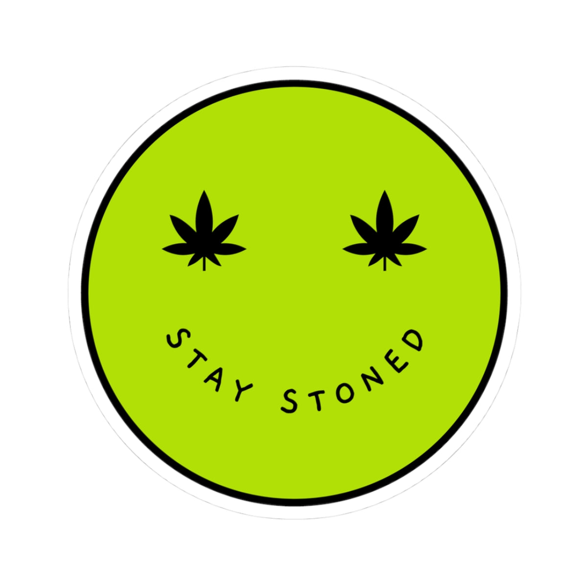 Stay Stoned Smile Sticker