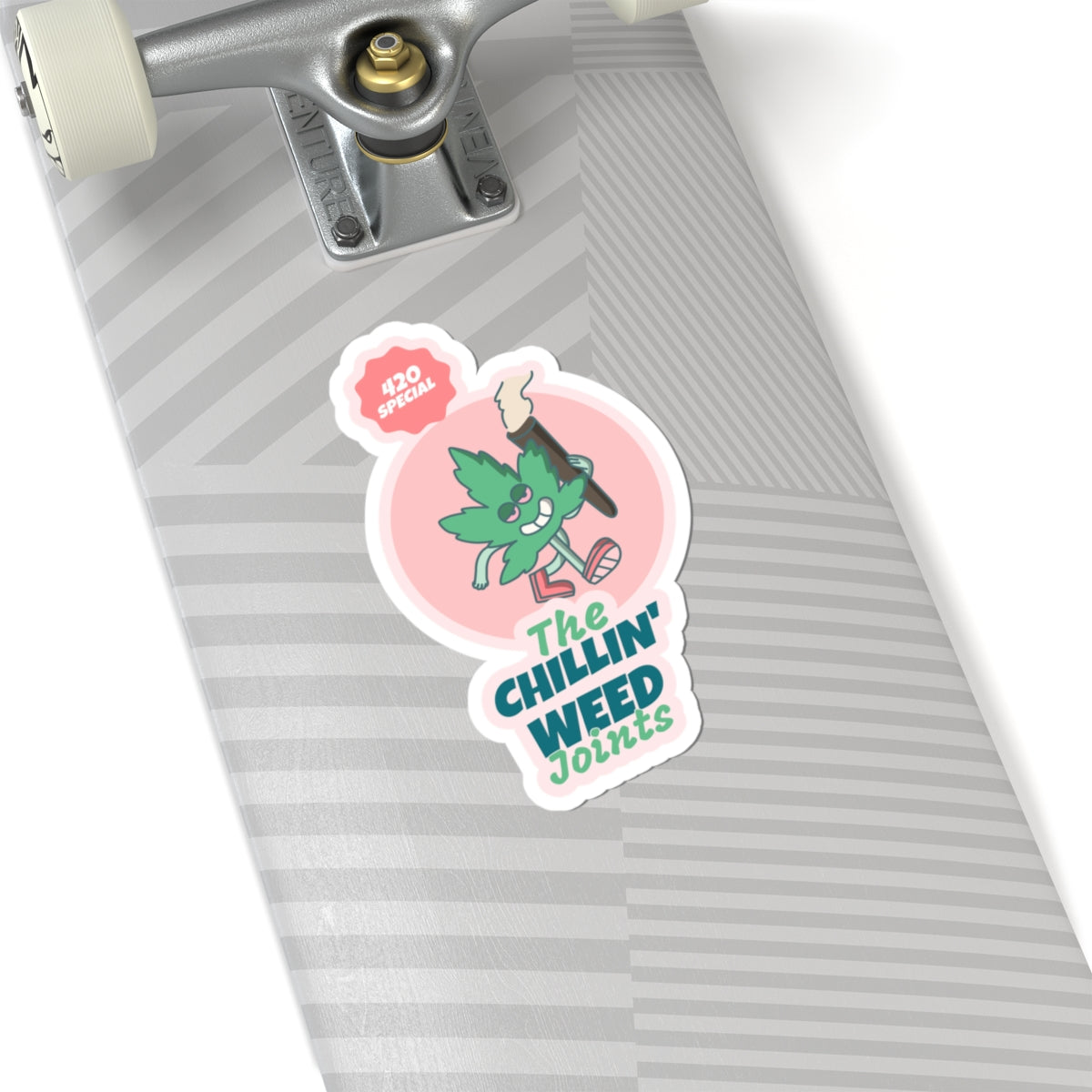 The Chillin' Weed Sticker