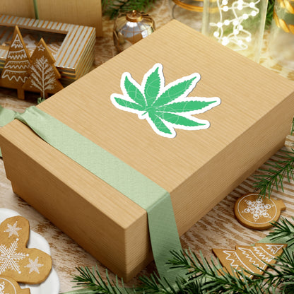 Marijuana Leaf Stickers
