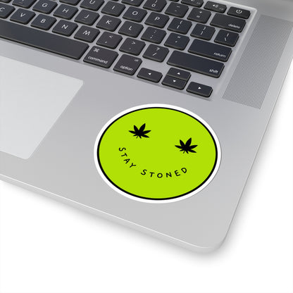 Stay Stoned Smile Sticker