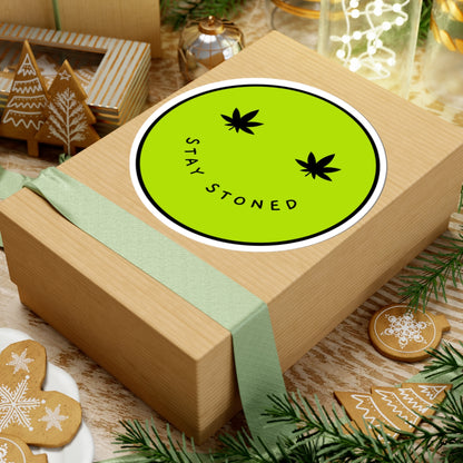 Stay Stoned Smile Sticker
