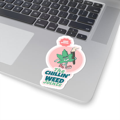 The Chillin' Weed Sticker