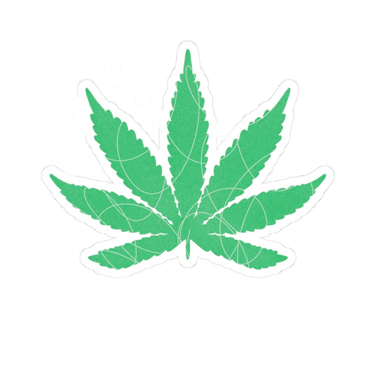 Marijuana Leaf Stickers