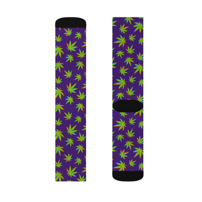 Colorful Cannabis Socks