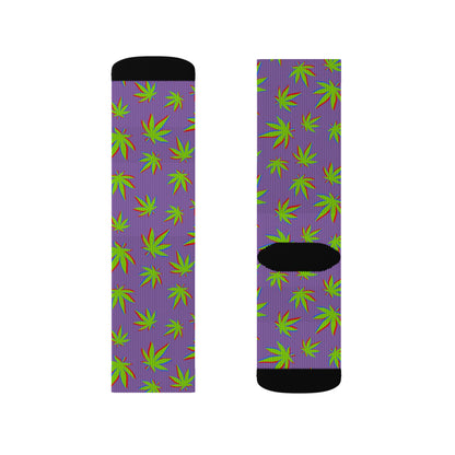 Colorful Cannabis Socks