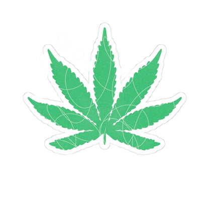 Marijuana Leaf Stickers