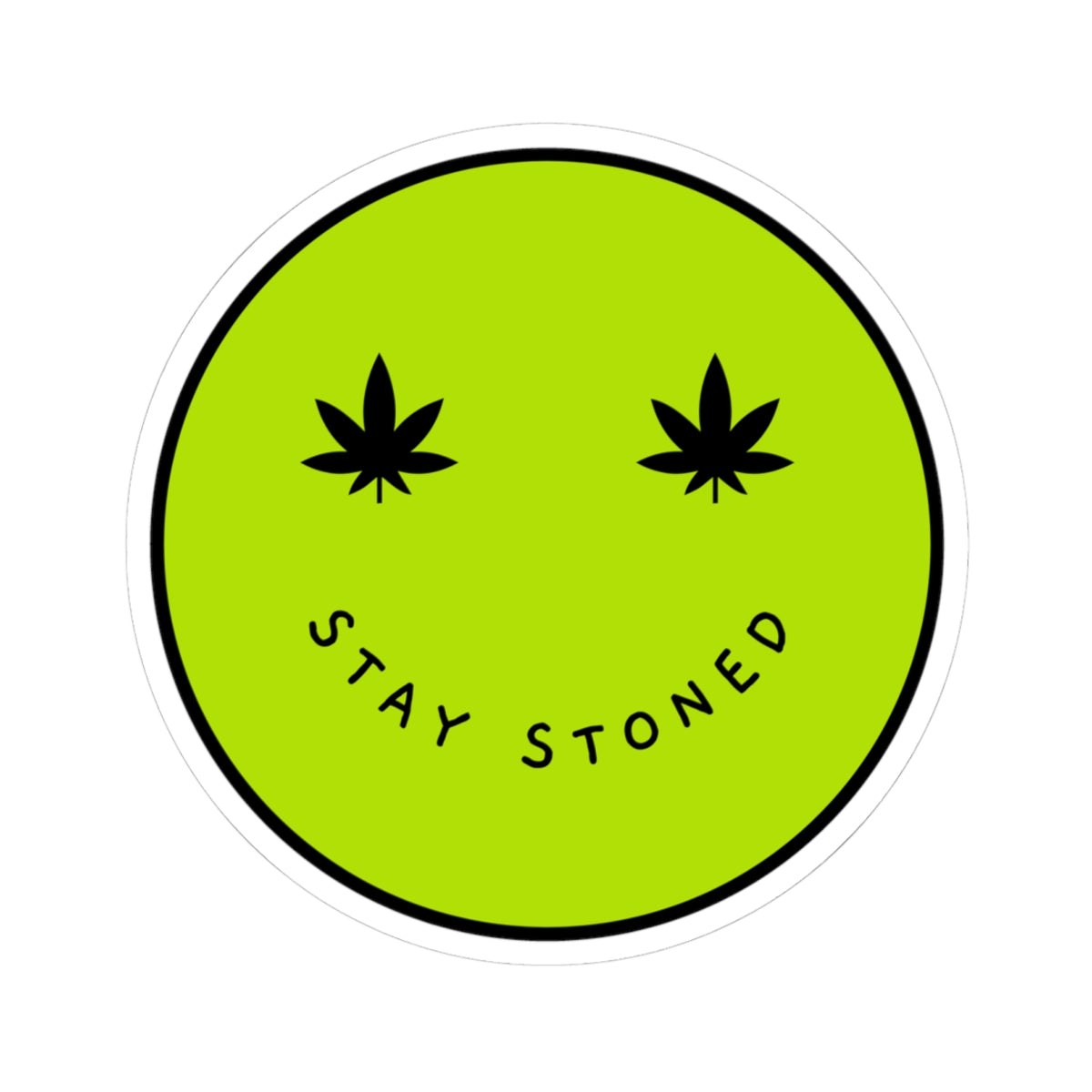 Stay Stoned Smile Sticker
