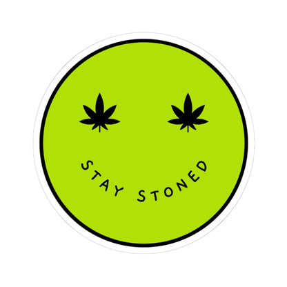 Stay Stoned Smile Sticker
