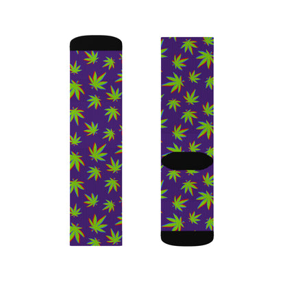 Colorful Cannabis Socks