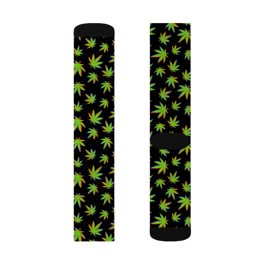 Colorful Cannabis Socks